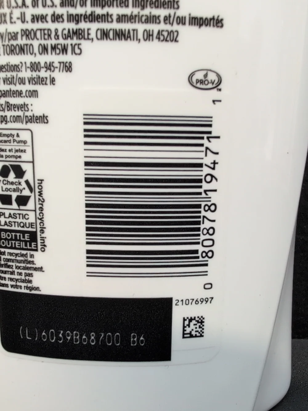 pantene sheer volume